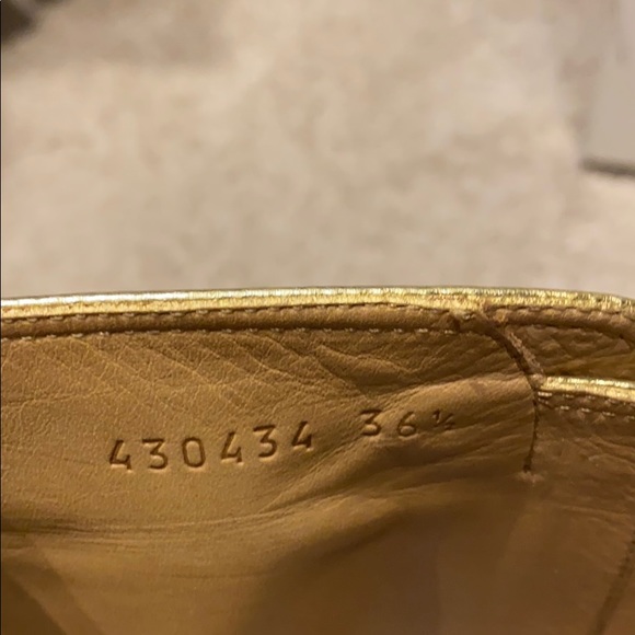 Gucci Gold Boots - Picture 9 of 12